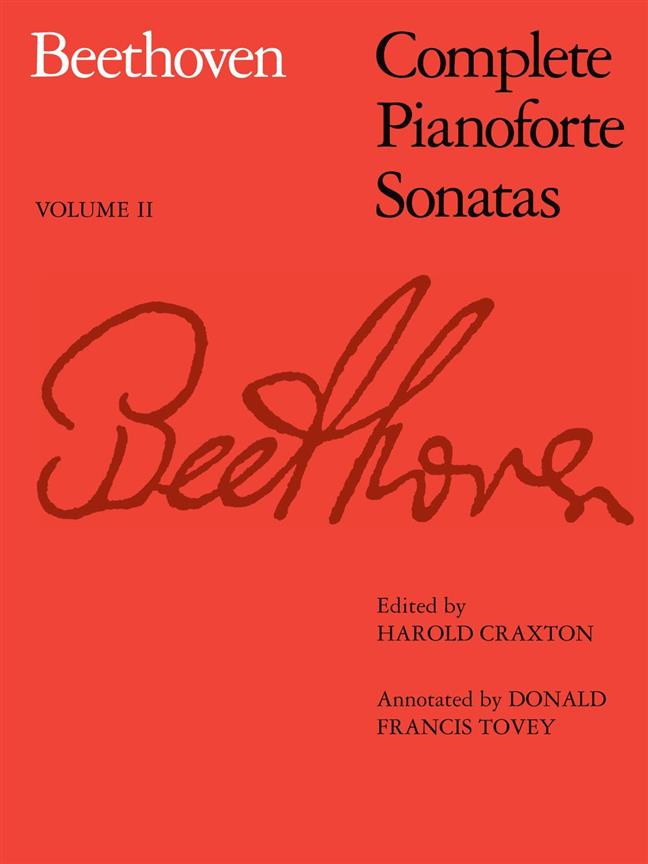 Beethoven complete pianoforte sonatas vol 2